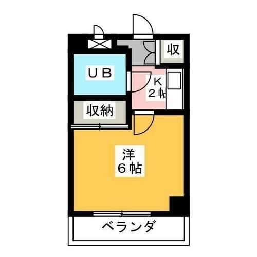アビタシオン割塚の間取り