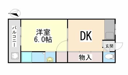 グレースシャトーの間取り