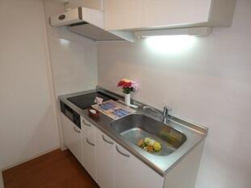 北海道札幌市中央区南四条東2丁目(マンション)の賃貸物件のキッチン