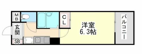 ラ・メルベーユの間取り