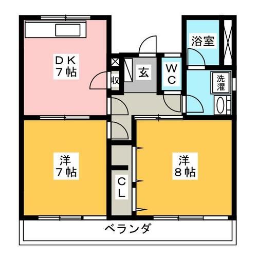 メゾンみゆきの間取り