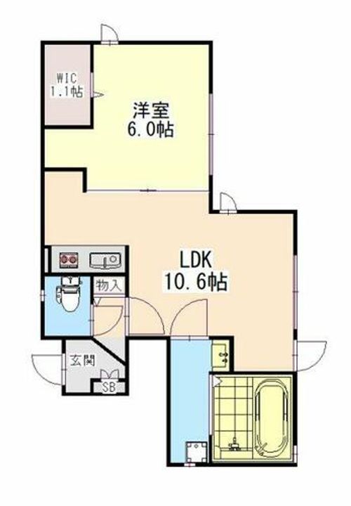 Sion Akasakaの間取り