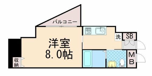 BELAIR住吉の間取り