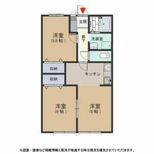 エスペラント不吹の間取り