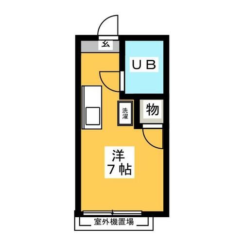 メゾン藤の間取り