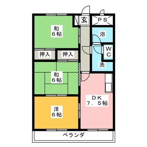 OMレジデンス尾張旭の間取り