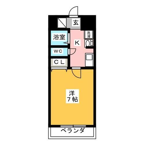 シエルコートの間取り