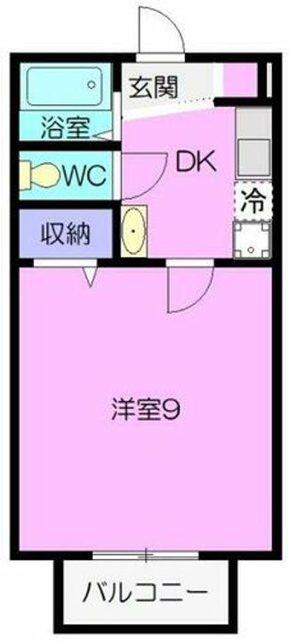 リベルテコートY’sの間取り