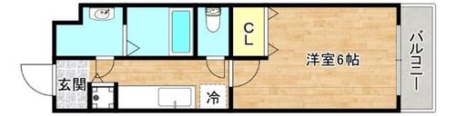 リバーコート諏訪の間取り
