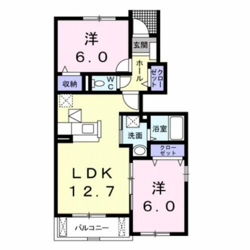 ノーブルBの間取り