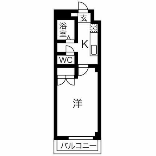 O-Palette205の間取り