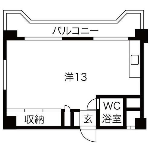 ドエル大通22の間取り
