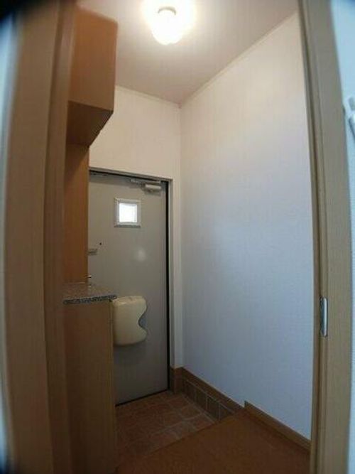 エスポワール梅ノ木南館の玄関