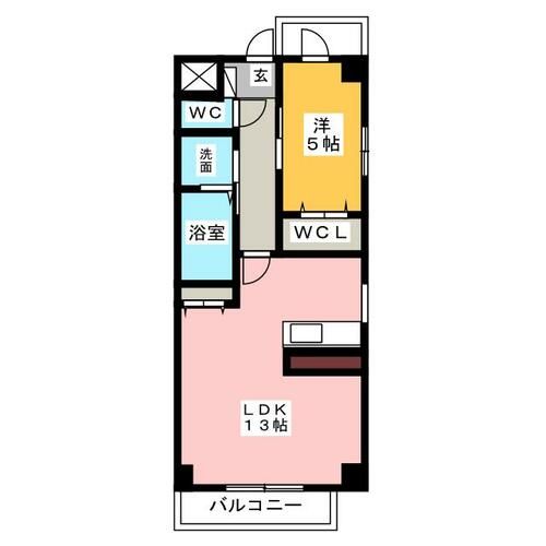 プリミエール春日井市役所前の間取り