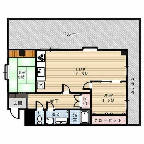 ベイエリア90の間取り