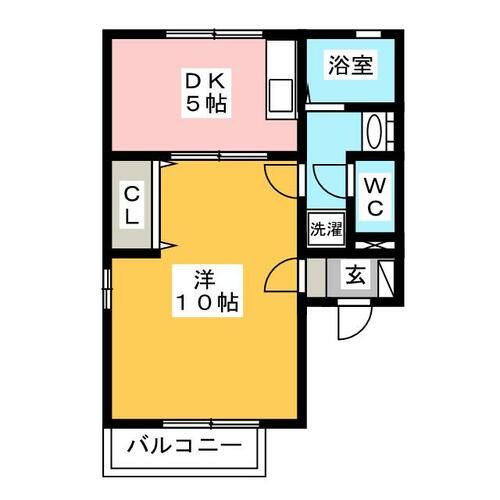 リーフィーの間取り