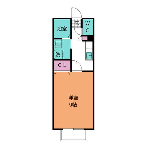 ドミール三島下の間取り