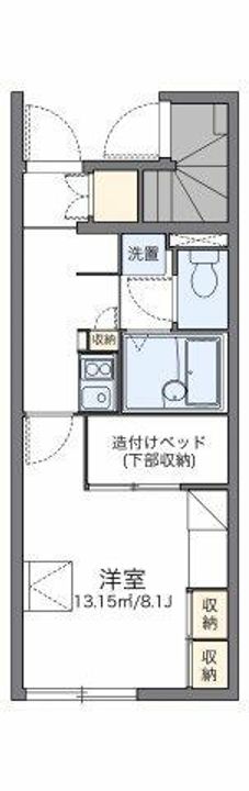 レオパレスフィオーレの間取り