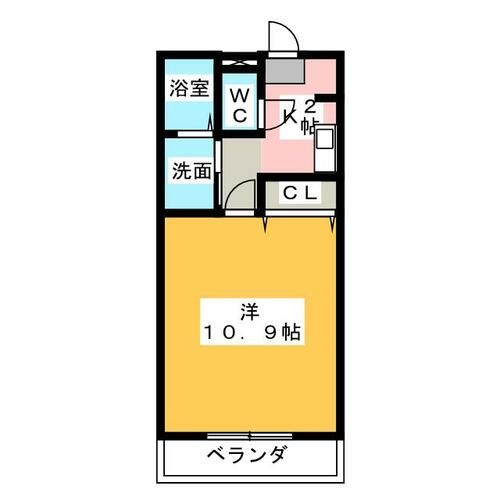 アンプルール ブワ ステラの間取り