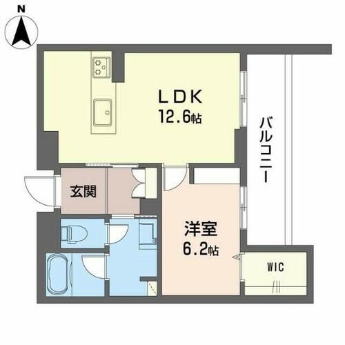 シャーメゾン舞子205の間取り