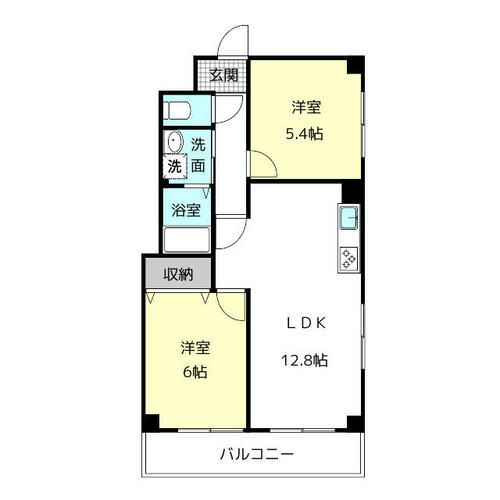 プロミネントAMAの間取り