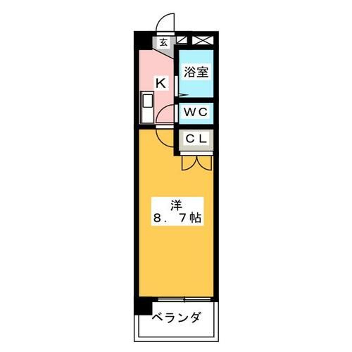 プロビデンス桜山の間取り