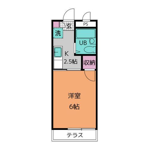 ハイツ神田の間取り