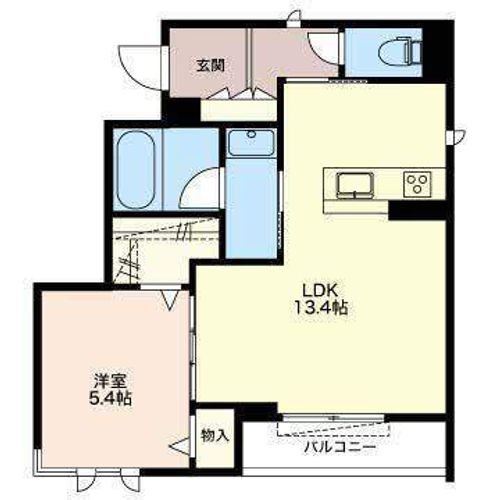 ウッドベルの間取り