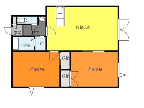 エピオスときわの間取り