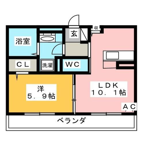 フェリーチェの間取り