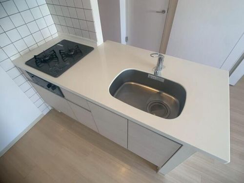 北海道札幌市中央区北四条西22丁目(マンション)の賃貸物件のキッチン