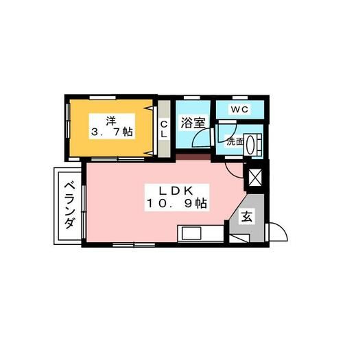 Etoile黒川の間取り