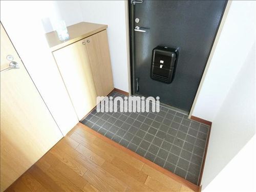 神ノ木ハイツの玄関