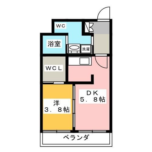 KDX千早レジデンスの間取り