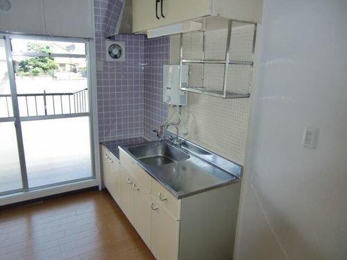 セントラルマンションのキッチン