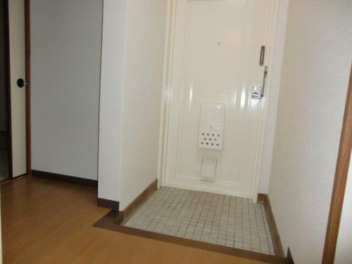 セントラルマンションの玄関