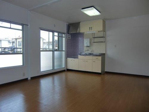 セントラルマンションの居間