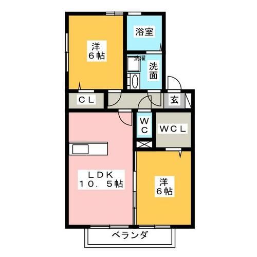プレジオ丸山の間取り