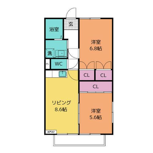 アネックスの間取り