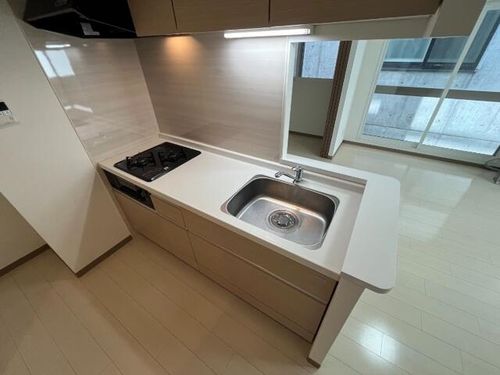 北海道札幌市西区八軒三条東1丁目(マンション)の賃貸物件のキッチン