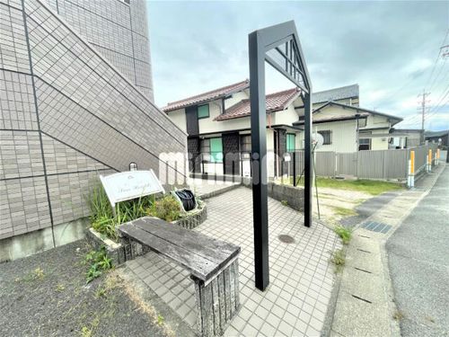 サンハイツの玄関