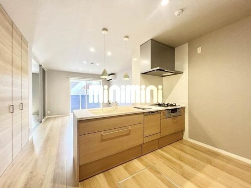 新築 ユーフォリアのキッチン