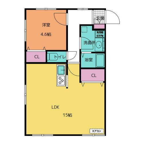 エクシブⅢの間取り