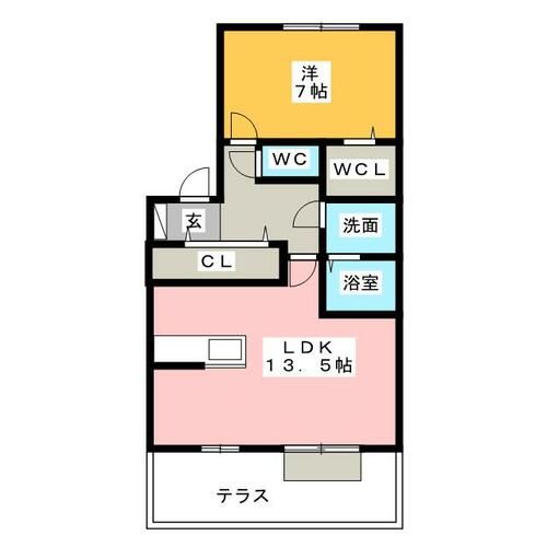 ブルームコートⅡの間取り