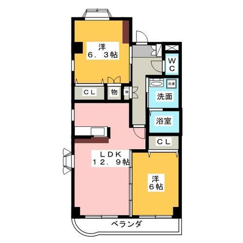 グランディア水広の間取り