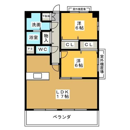 フェリーチャアイオイの間取り