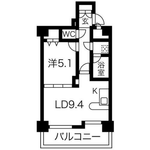 ダイアパレス北10条の間取り