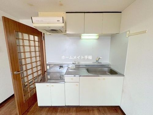 北海道札幌市手稲区手稲本町三条1丁目(マンション)の賃貸物件のキッチン
