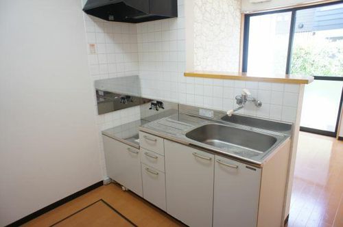 砂子の家 A棟のキッチン