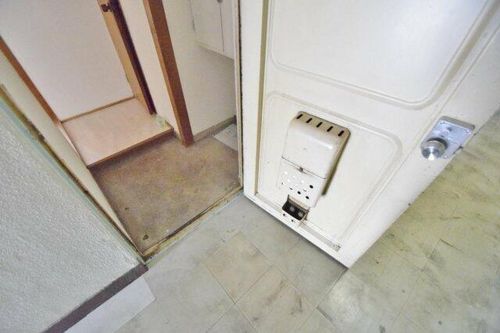 阪南ジャンボハイツの玄関